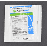 Advion WDG Insecticide - Kills Household & Stored Product Insects  Single 0.33 Packet by Syngenta L x 3.75" x W 0.8" x H 4.75"