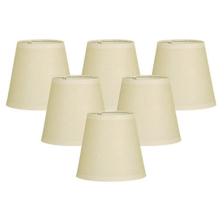 Floral Candelabra Shade Sets - Alcott Hill 5'' Parchment Paper Empire Candelabra Shade (Set of 6)