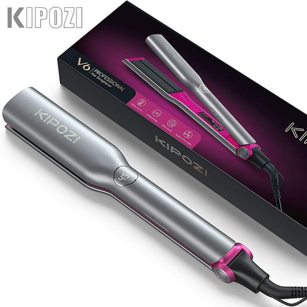Professional Ionic Hair Straightener,  Inch Wide Flat Iron with  Advanced Ionic Technology, Titanium Flat Iron for Hair Ionic Straightener  with Adjustable Temp 