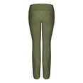 thumbnail image 3 of UJNDER Women's Stretch Yoga Leggings Fitness Running Gym Full Length Sports Pants Army Green XXL, 3 of 3