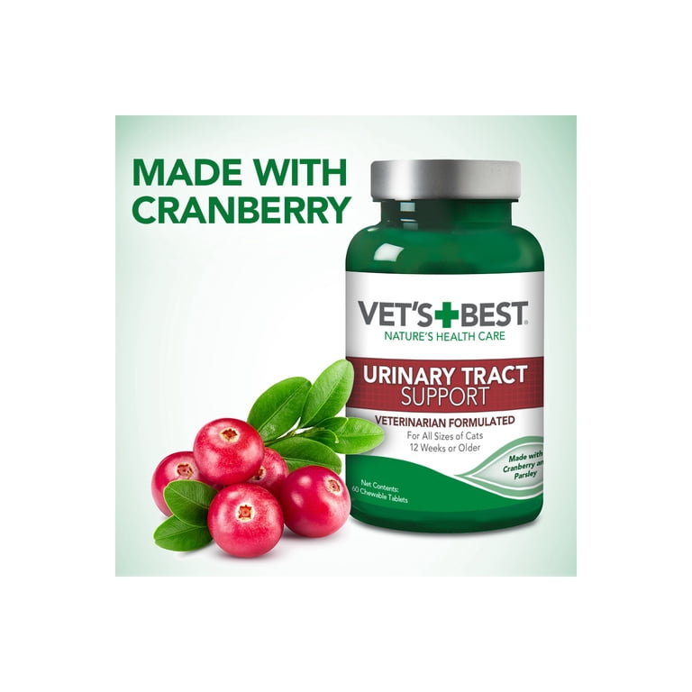 Vet's Best Urinary Tract Support for Cats, 60 Tablets photo 4