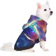 thumbnail image 2 of Fotbe Starry Sky Turtle Sudadera con Estampado para Perros Pequeños – Suéter con Capucha para Mascotas, Tela Suave de Forro Polar con Bolsillo-XX-Large, 2 of 7