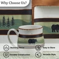 thumbnail image 5 of Park Designs Skyline Bear Mug - Set of 4, 5 of 5