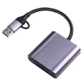 thumbnail image 2 of Lector de Tarjetas CFexpress Tipo A, Lector de Tarjetas CFEB USB 3.2 de Alta Velocidad de 10 Gbps, Lector de Tarjetas de Memoria Inteligente para Portátiles., 2 of 5