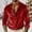Red, variant on BXJX Retro Velvet Shirts for Men- Button Down Comfy Loose Fit Soft Formal Casual Business Shirts Navy Size XL