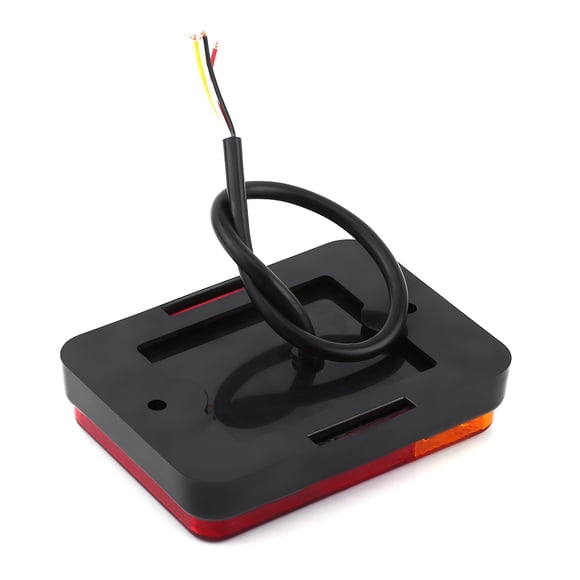 Kit De Luces Traseras Ligeras Para Remolque, Luces Traseras LED De 12 V Resistentes A Los Rayos UV ABS, Para Remolques, La Mayoría De Los Camiones