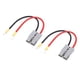 thumbnail image 3 of Cables de batería de puente DC600V 50A, conector de conexión rápida 10Awg para coche, furgoneta, motocicleta, remolque RV Jadeshay A, 3 of 8