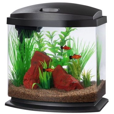 Aqueon LED MiniBow 1 SmartClean Aquarium Kit Blue