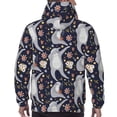 thumbnail image 3 of Bingfone Sloths Dancing Men's Drawstring Hoodie Long Sleeve Pocket Sweatshirts-4X-Large, 3 of 6