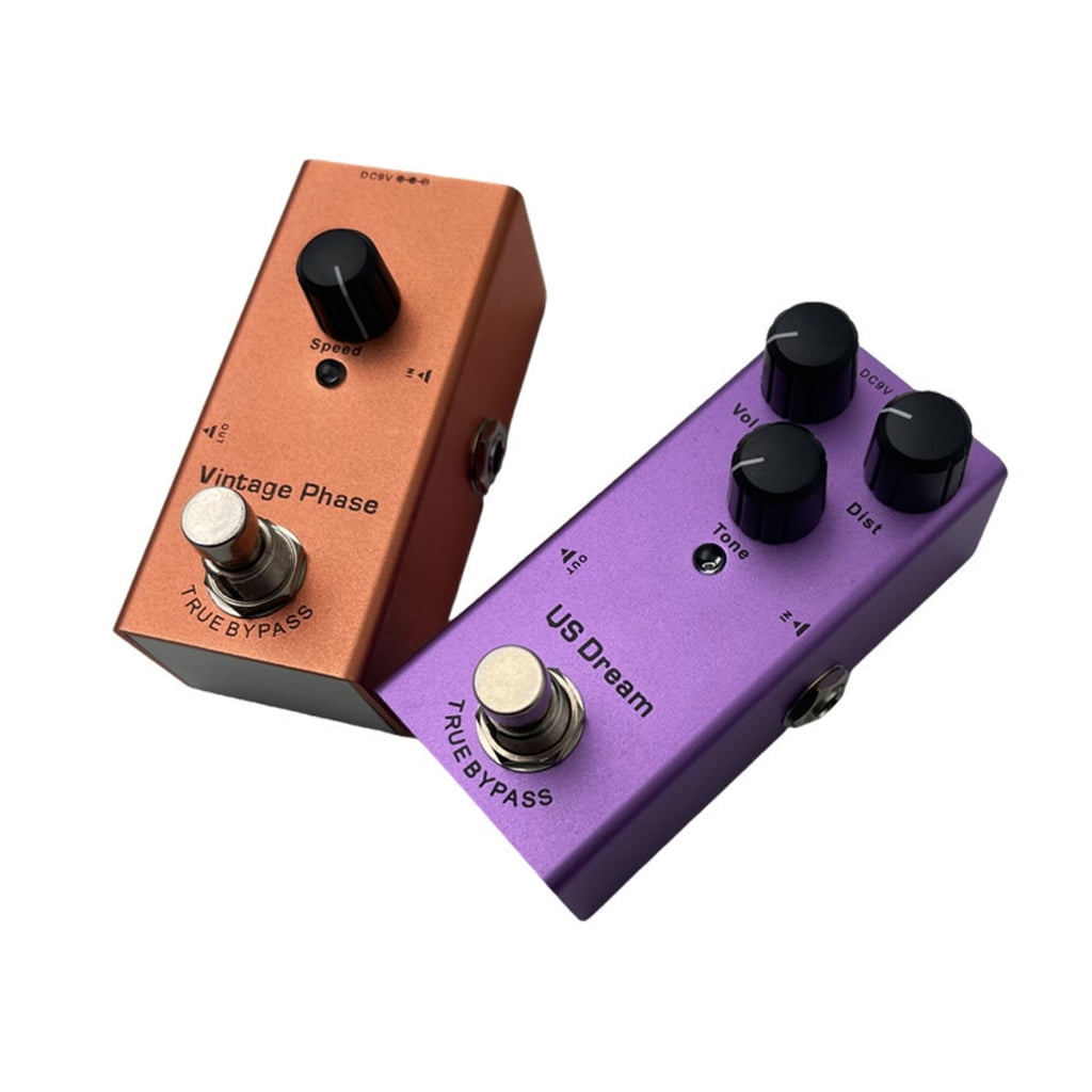 Professional Electric Guitar Overdrive Pedal for Electric Guitar & Bass Small Effect Pedal Processor of Overdrive Tone