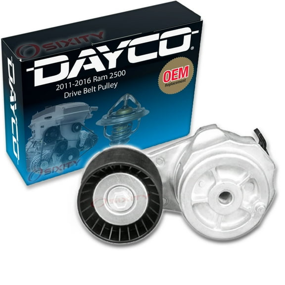 Dayco Drive Belt Tensioner Assembly compatible with Ram 2500 6.7L L6 2011-2018