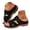 F, variant on Dakaela Sandals for Women with Comfortable Arch Support Summer Beach Orthotic Slippers Low Wedge Slip on Walking Shoes Indoor Outdoor Blue 6