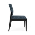 thumbnail image 2 of Pemberly Row Chaise d'Appoint Sans Accoudoirs pour Réception, Cadre en Bois, Bleu, 2 of 5