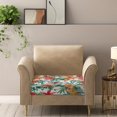 thumbnail image 5 of ZUXONGSY Hummingbird Couch Cushion Cover Floral Sofa Seat Cushion Slipcovers Outdoor Patio Couch Cushion Protector Cover Individual Sofa Cushion Cover 1 Seater Armchair Cushion Cover, 5 of 5