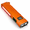 Orange, variant on Flat Edc Rechargeable Flashlight 1800 Lumens - Pocket