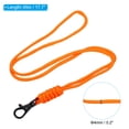 thumbnail image 2 of Unique Bargains Neck Lanyard Badge Lanyards Long Strap ID Card Holder Keychains Orange, 2 of 7