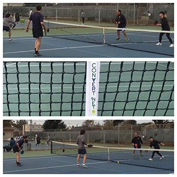 Pickleball Net Converter - Changes a Tennis Net to Pickleball Heights in Minutes