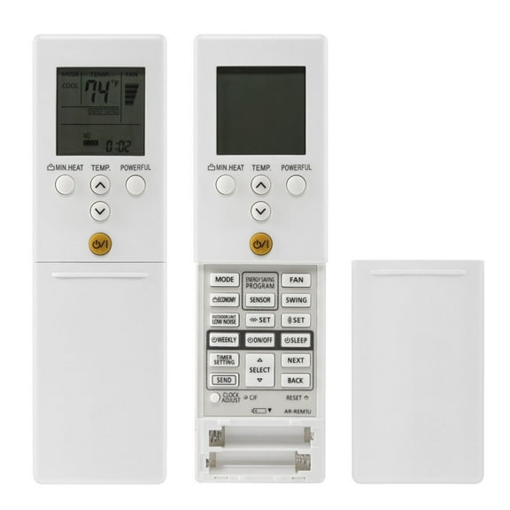 New AR-REM1U For FUJITSU Air Conditioner Remote Control AR-REY1U AR-REA2E REF3E