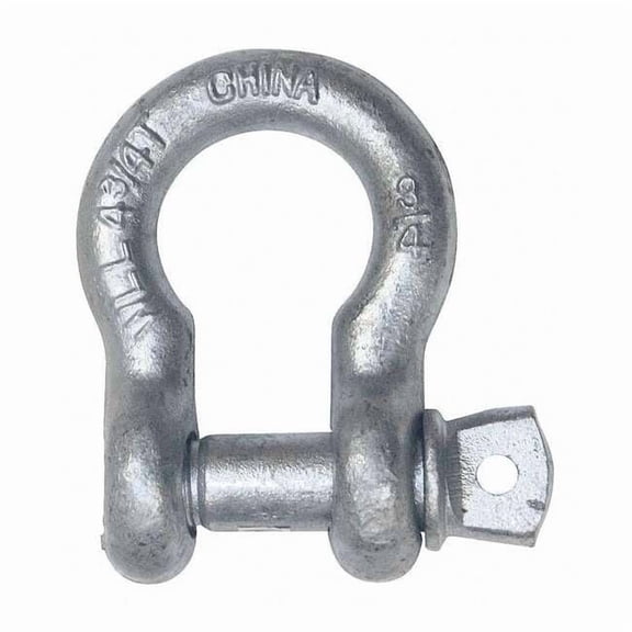 Anchor Shackle,6,500 lb,Carbon Steel 101-12625GRA