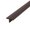 Angola Brown, variant on Outwater T-Molding 5/8 Inch Teak/Hickory Flexible Polyethylene Center Barb Tee Moulding 250 Foot Coil