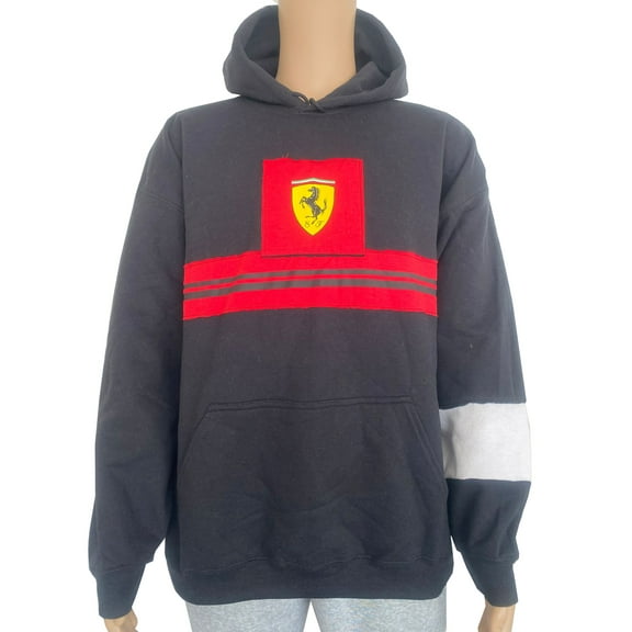 Ferrari Formula 1 Upcycled Hoodie