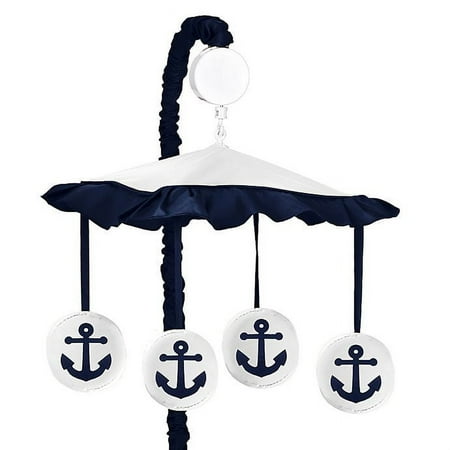 UPC: 0846480032489 | Anchors Away Musical Baby Crib Mobile by Sweet Jojo Designs