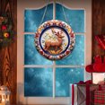 thumbnail image 4 of HOARBOEG New Christmas Acrylic Pendant Ceramic Style Door And Window Pendant, 4 of 7