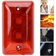 thumbnail image 4 of 12v Wired Strobe Alarm Siren Sound Siren Light Flashing Emergency Warning Light Alarm Security Alarm System, 4 of 5