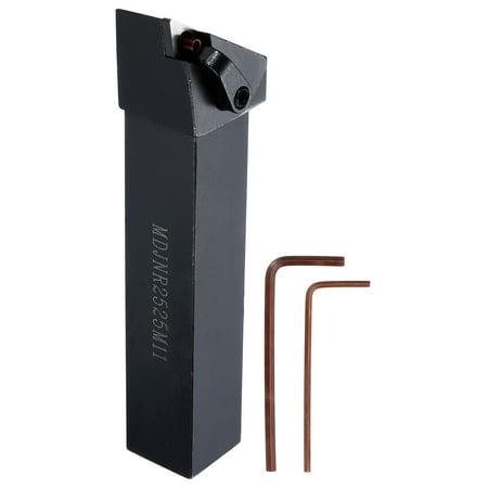 

Uxcell 15/16 CNC Lathe Indexable Carbide Turning Tool Holder MDJNR2525M11 75°