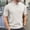 White, variant on Mens Knit Polo Shirt Short Sleeve Textured Lightweight Casual Sweater Polo for Men Khaki