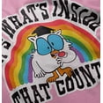 thumbnail image 4 of Rainbow Retro Mr Owl Tootsie Roll Youth T Shirt Tee Girls Infant Toddler Brisco Brands 12M, 4 of 5