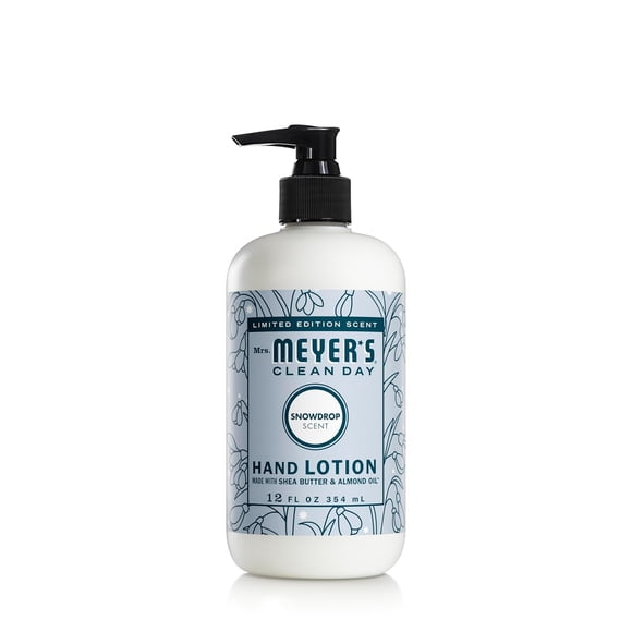 Loción de manos Mrs. MEYER'S CLEAN DAY Snowdrop Scent 350 ml