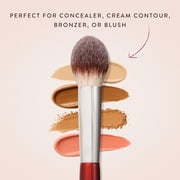Pozyie BK BEAUTY 110 LARGE CONCEALER BRUSH – Dense Tapered Under-Eye Concealer Brush for Quick Blending, Full Coverage Finish, No Product Absorption