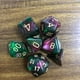 thumbnail image 5 of Juego de 7 dados astrológicos para juegos de rol familiares. Multi, 5 of 7