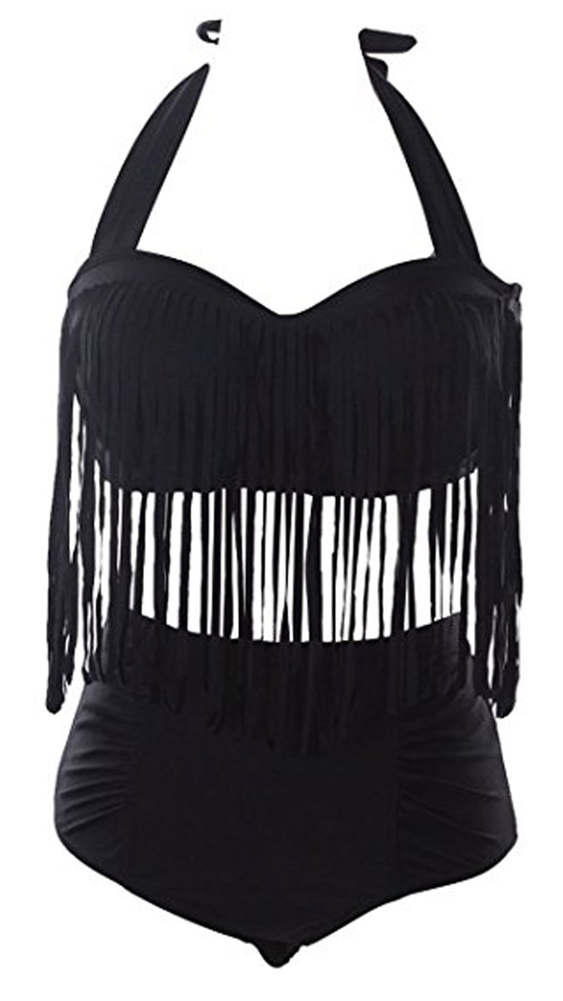 tassel bikini plus size