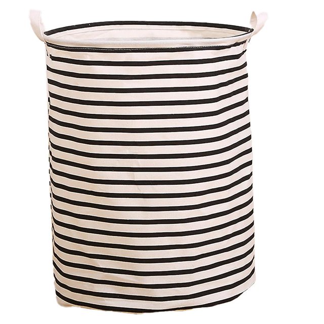 Cesta de lavandería de gran tamaño, cesta de almacenamiento plegable redonda, cesto de ropa sucia para dormitorio