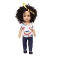 thumbnail image 1 of Poupée aux Cheveux Bouclés Simulation Poupée aux Cheveux Bouclés 35CM Jouet pour Bébé, 1 of 2