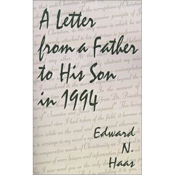 A Letter from a Father to His Son in 1994