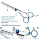thumbnail image 3 of Juego de 4 tijeras para cortar el pelo, tijeras de peluquería profesional, juego de peluquería para cortar y adelgazar, 3 of 8