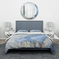 thumbnail image 2 of Designart 'Blue agate' Stone Bedding Set - Duvet Cover & Shams, 2 of 4