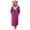 Hot Pink, variant on Womens Long-Sleeve Hooded Bathrobe with Belt Oversized Winter Robe in Soft, Warm Fabric Gray Size 2XL