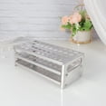 WAXIAYU Portable Aluminum Test Tube Rack for Blood Collection Tubes