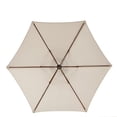 thumbnail image 3 of Naterial, Sombrilla Hexagonal para Mesa con Mástil Central y Manivela, Modelo Polar, Diametro 262 cm, 3 of 5