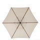 thumbnail image 3 of Naterial, Sombrilla Hexagonal para Mesa con Mástil Central y Manivela, Modelo Polar, Diametro 262 cm, 3 of 5