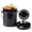 Black, variant on Plexon Countertop Compost Bin with Lid, White 1.5 Gallon Odorless Kitchen Compost Container, Steel Food Compost Bucket for Kitchen with Charcoal Filter, Compost Pail for Kitchen Countertop