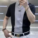 thumbnail image 3 of Camisas para hombre Camisa negra de manga corta para hombre de negocios Hipster Novedades en moda Hombre 2024 Trendyol Elegante I Asia Tops Estética Venta, 3 of 5