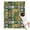 Pioneer Flower Floral, variant on Pioneer Flower Floral Print Pattern Blanket,Comfortable Soft Flannel Throw Blanket,All Season,Warm Lightweight Blankets for Sofa Bed Couch Living Room Chair,30"x40"