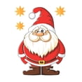 thumbnail image 2 of Billuyoard Adhesivo estático de Navidad, ventana de nevera, calcomanía de PVC para el hogar, oficina, tienda, decoración autoadhesiva, sombrero largo, Type1 NO1 Billuyoard HA002071-09, 2 of 6