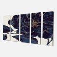 thumbnail image 1 of Designart - Dark Rose Gilded Gold - Floral Canvas Artwork, 1 of 2