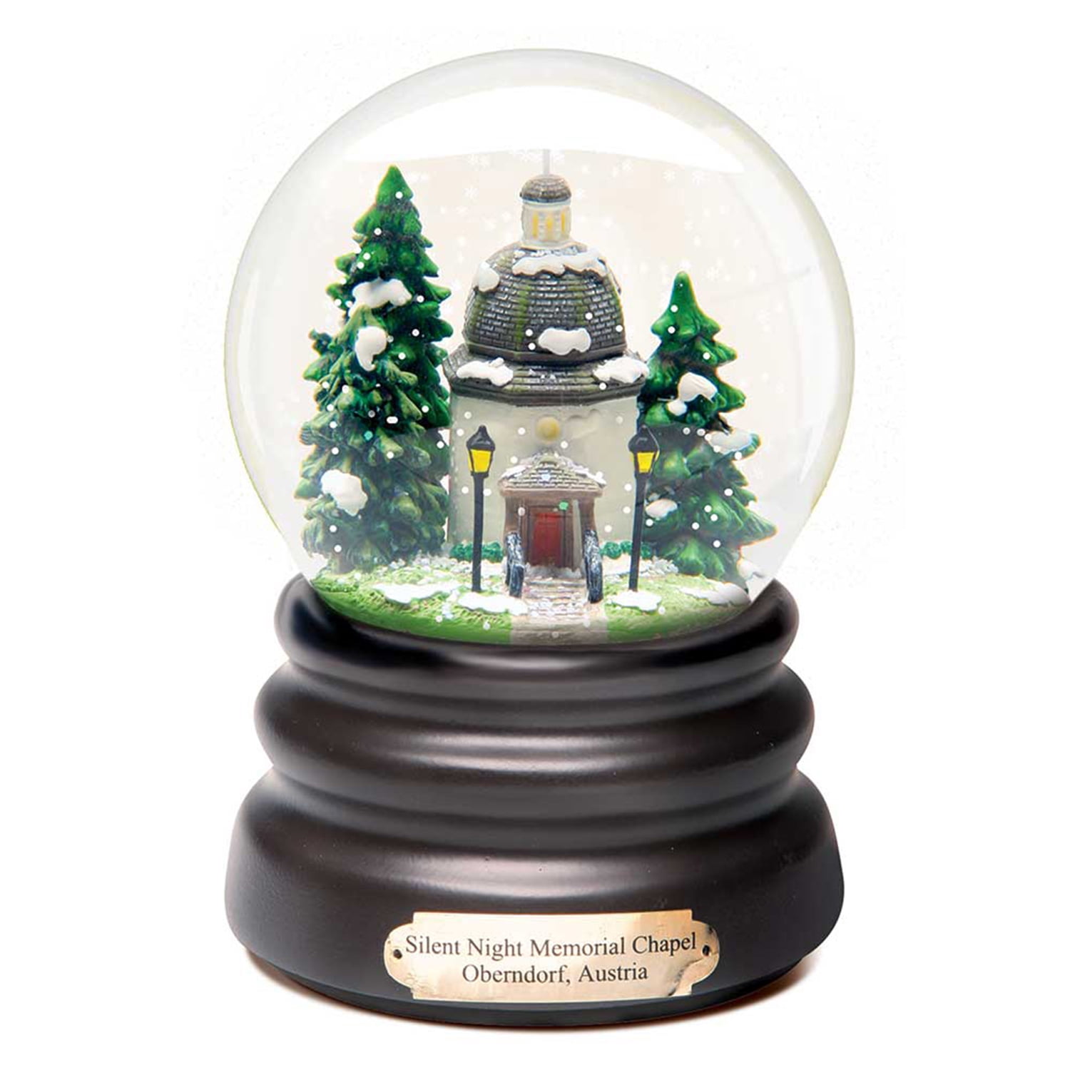 Musical Snowglobe Plays Silent Night